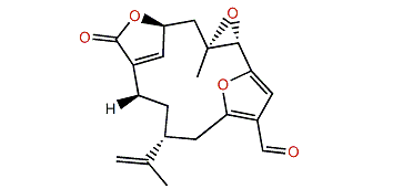 Pukalide aldehyde